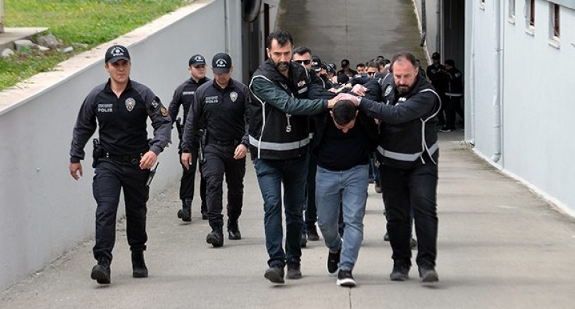 ‘Sarılar’ suç örgütü operasyonu