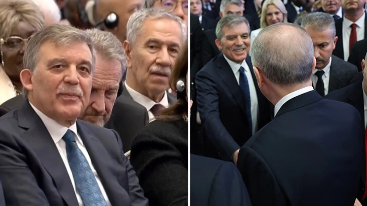 Abdullah Gül, Cumhurbaşkanı Erdoğan’ı özel gününde yalnız bırakmadı