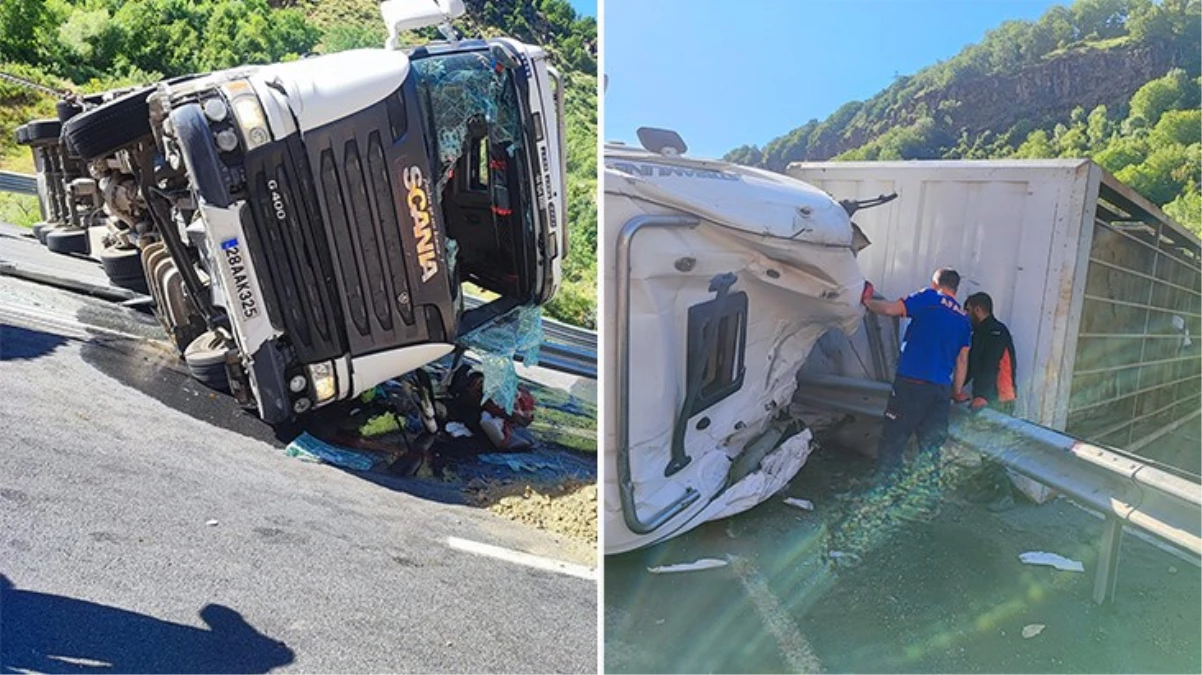 Bitlis’te tır kazası! Sürücü hayatını kaybetti, 150 koyun telef oldu