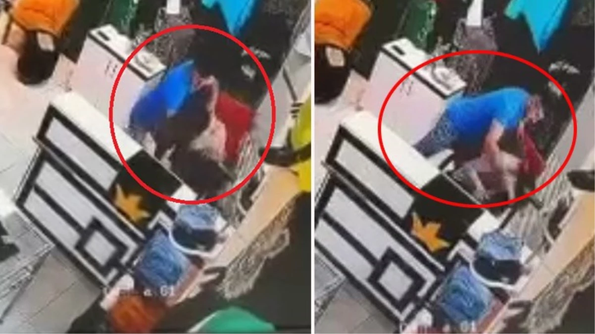 Mersin’de genç kızı mağazada döven adam tutuklandı! Nişanlısı olduğu iddia edildi