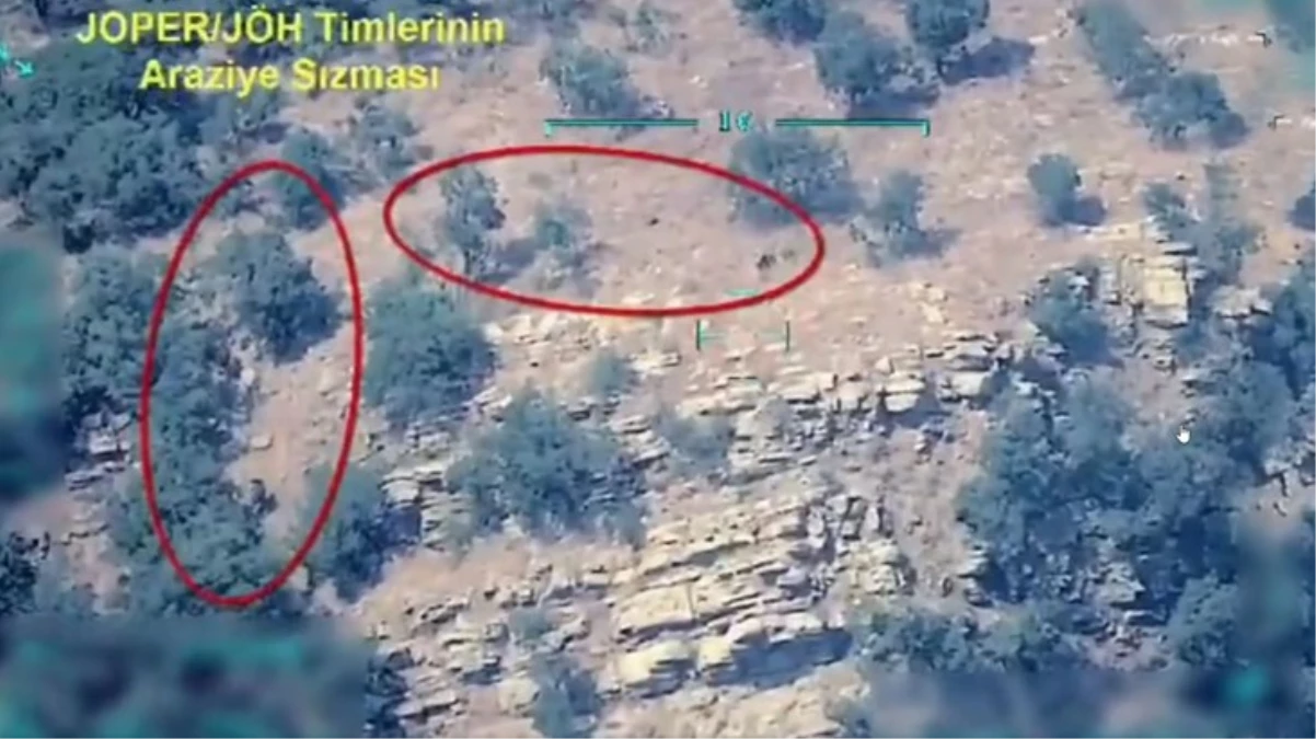 Şırnak’ta 5 terörist sarı torbada! İşte operasyondan görüntüler