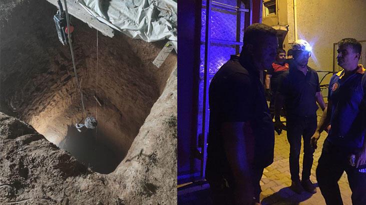 Siyanür tespit edilen kuyuya define aramak için girmişler