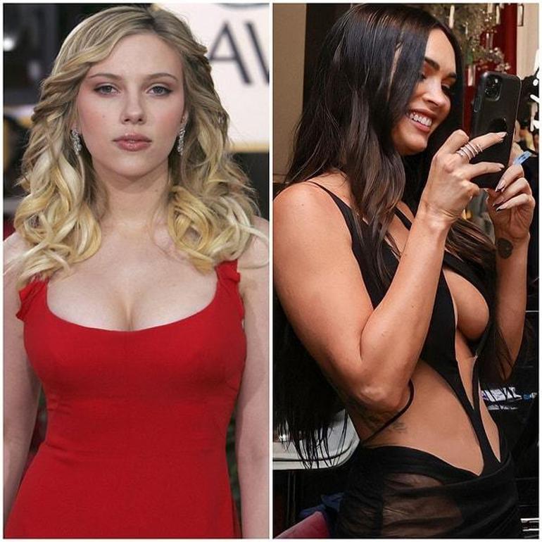 Jennifer Lawrence, Scarlett Johansson, Megan Fox ve Emma Watson'lı poz gündem oldu!