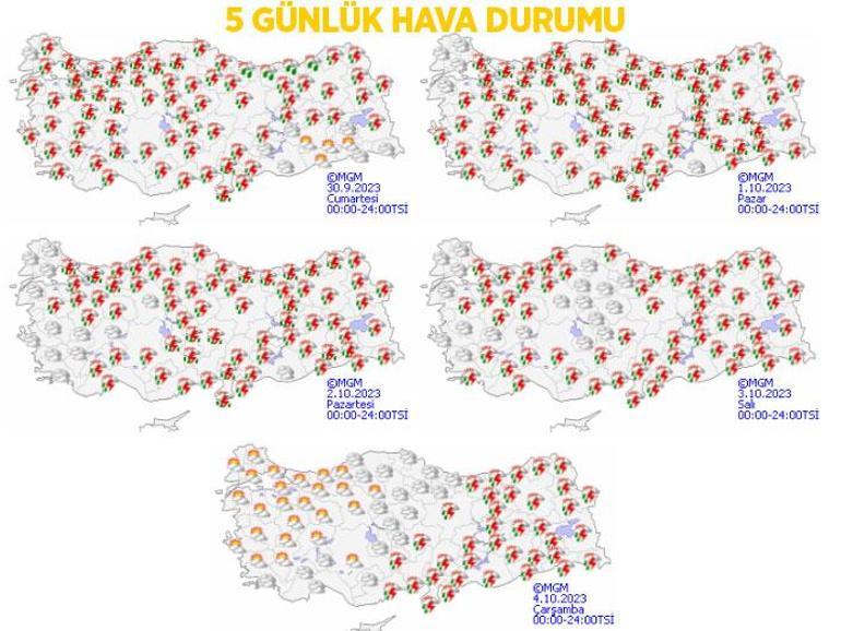 İstanbul sele teslim! Meteoroloji'den hafta sonu için flaş uyarı