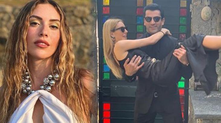 Sinem Kobal eşi Kenan İmirzalıoğlu’nun üstsüz spor pozunu paylaşınca gündem oldu