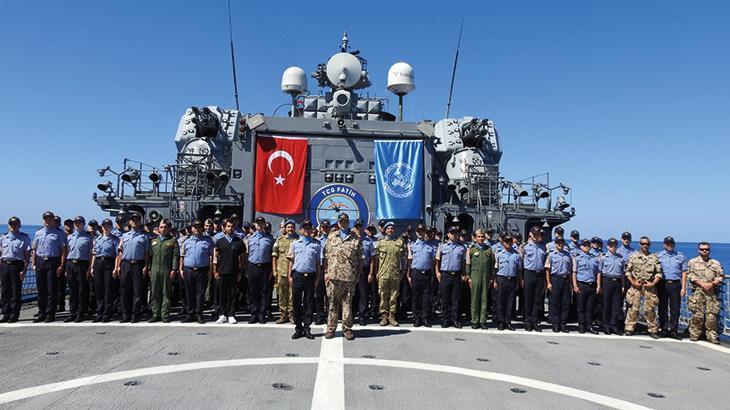 MSB paylaştı! BM’den Lübnan’da görevli Fatih Fırkateyni’ne ziyaret