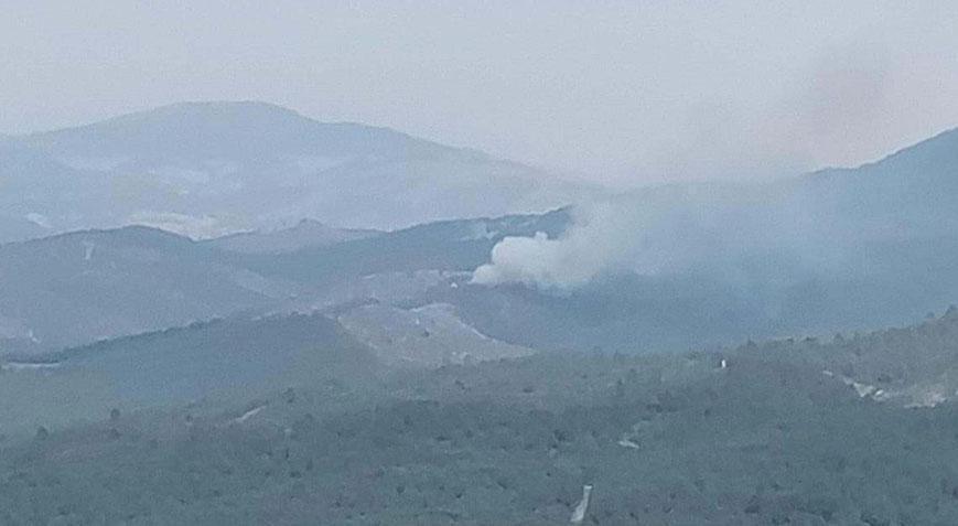 Manisa’da orman yangını! Ekipler sevk edildi