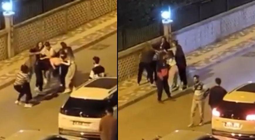 Yer: Bursa! Kadınlar birbirine girdi, erkekler ise izledi