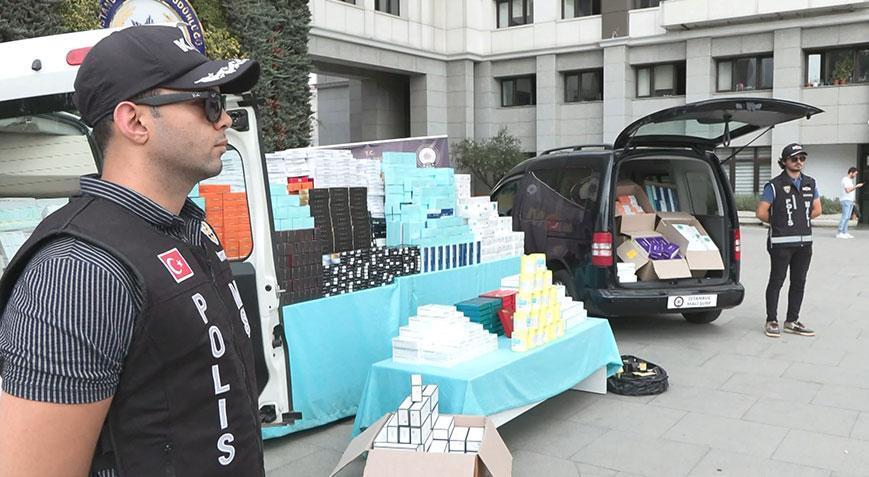 İstanbul’da piyasa değeri 6 milyon lira botoks ilacı ele geçirildi