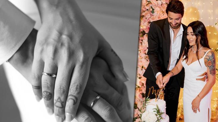 Şarkıcı Melek Mosso ile Serkan Sağdıç nişanlandı