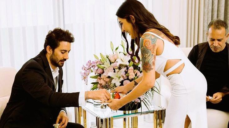 Haluk Levent, Melek Mosso’nun mutluluğuna ortak oldu