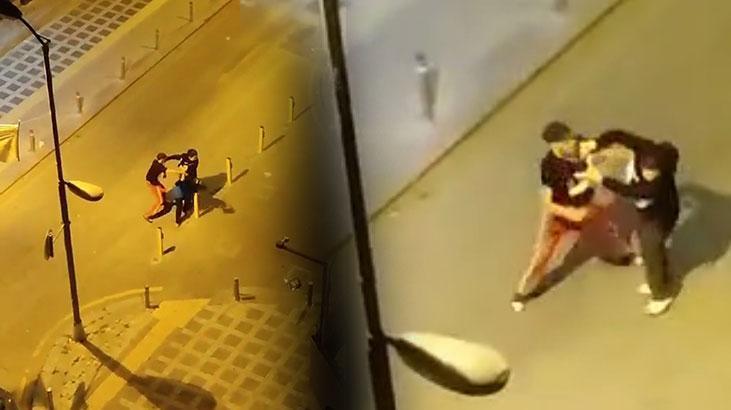 Güngören’de sokakta tartıştığı kadınları yumrukladı