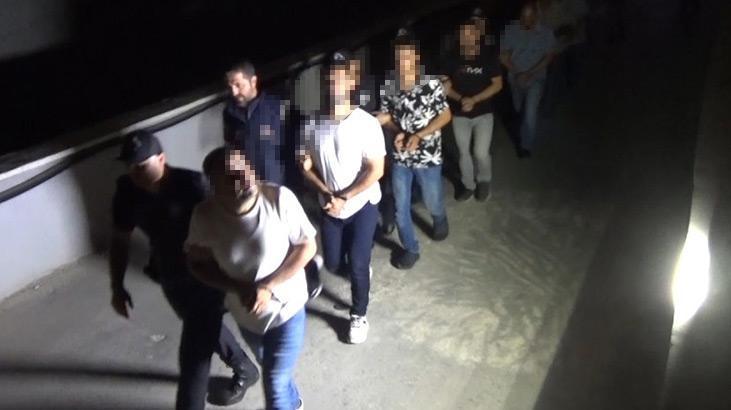 Mersin’deki PKK operasyonu! 9 kişi tutuklandı
