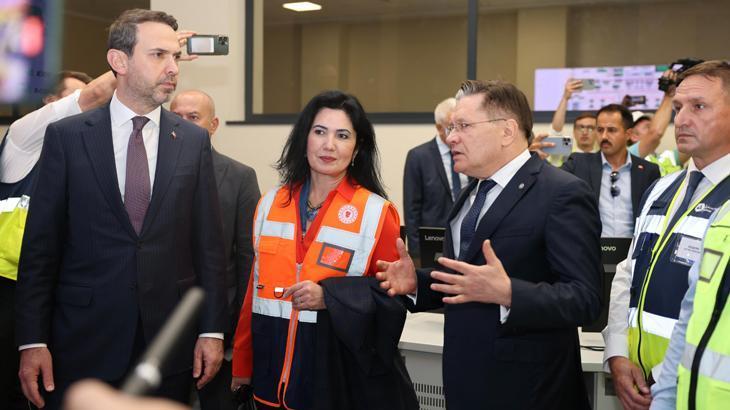 Bakan Bayraktar’dan Akkuyu’ya ziyaret