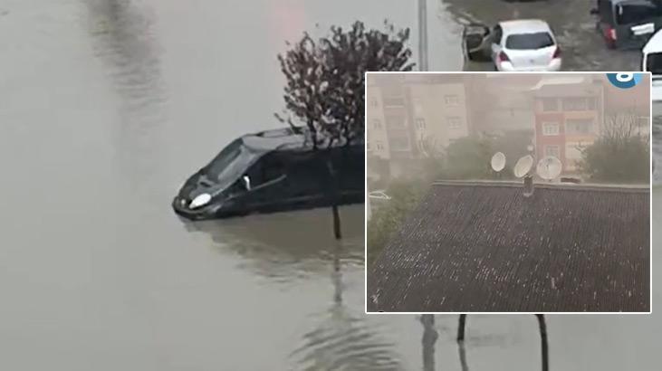Son dakika… İstanbul’u sağanak ve dolu vurdu! Uyarı üstüne uyarı