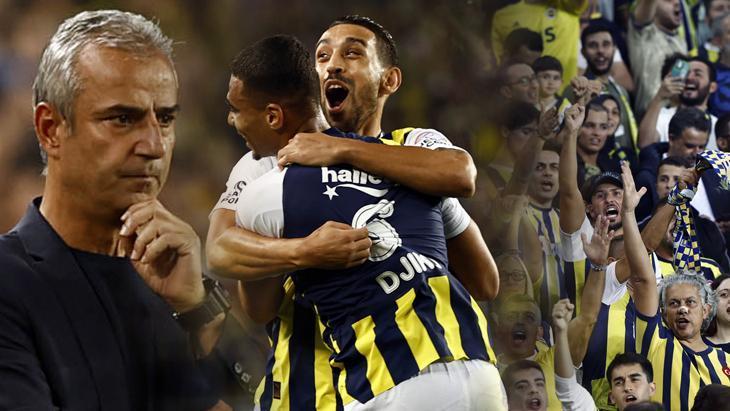 Fenerbahçe tribünlerinden İsmail Kartal’a sevgi gösterisi! Bu sezon bir ilk