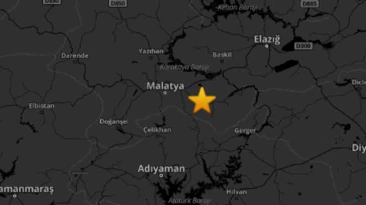 Malatya’da 3.8 büyüklüğünde deprem