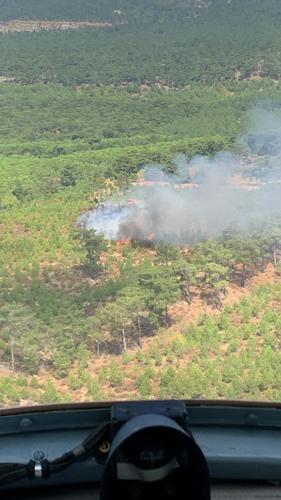 Kazdağları'nda orman yangını! Ekipler sevk edildi