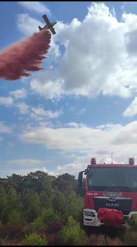 Kazdağları'nda orman yangını! Ekipler sevk edildi