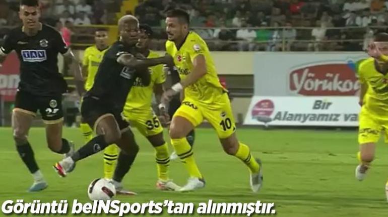 Alanyaspor-Fenerbahçe maçında tartışmalı pozisyonlar! Gol kararı doğru mu?