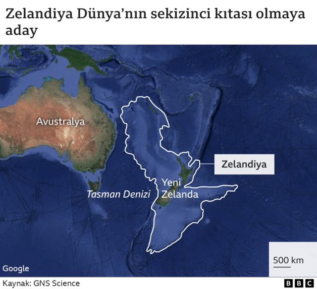 Kayıp kıta Zelandiya'nın haritası çıkartıldı! 375 yıl sonra gelen kanıt