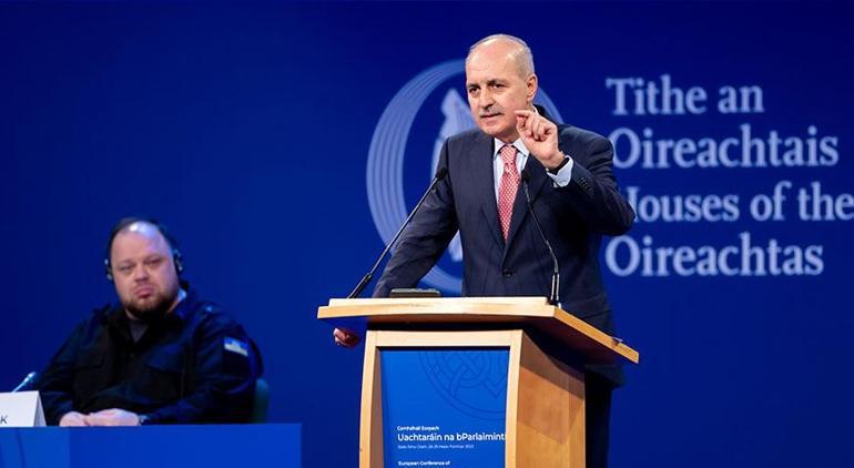 TBMM Başkanı Kurtulmuş’tan Rum temsilcinin iddialarına sert yanıt