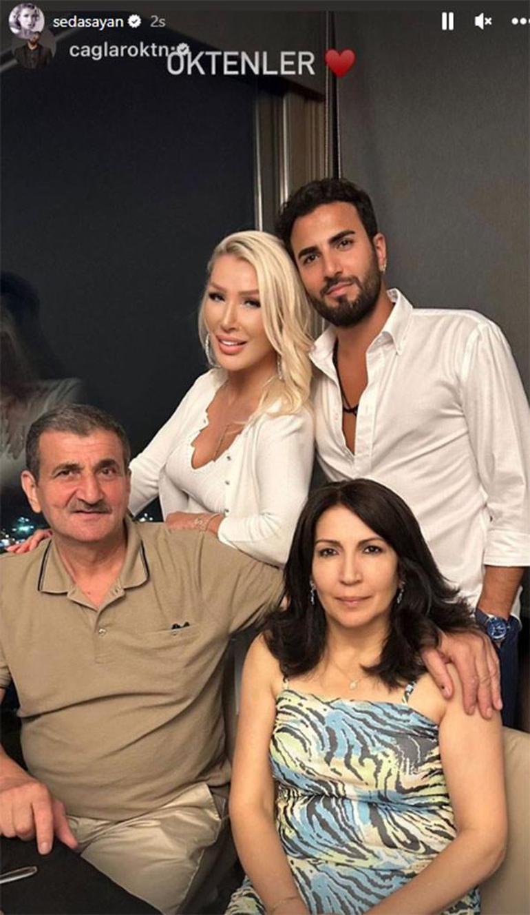 Seda Sayan, kayınpederi ve kayınvalidesi ile bir araya geldi!