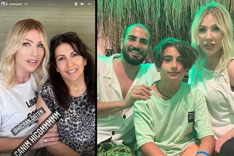 Seda Sayan, kayınpederi ve kayınvalidesi ile bir araya geldi!