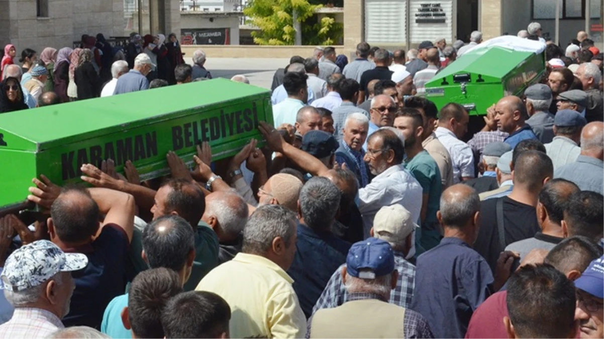Otomobilin çarptığı yaşlı çift, birlikte defnedildi