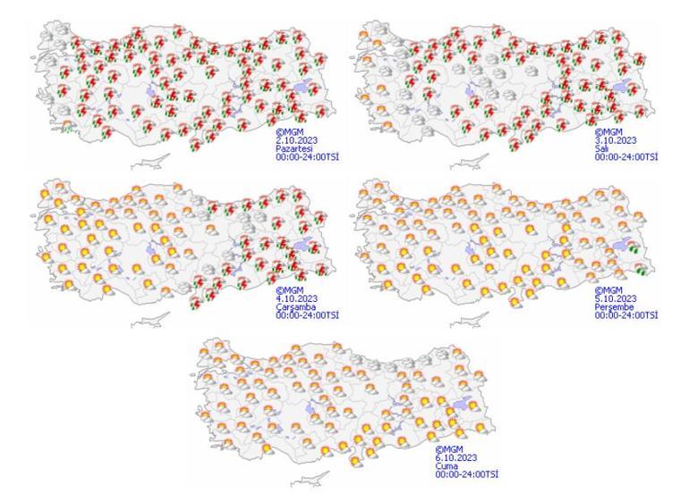 Meteoroloji'den gök gürültülü sağanak uyarısı: 11 ile dikkat!