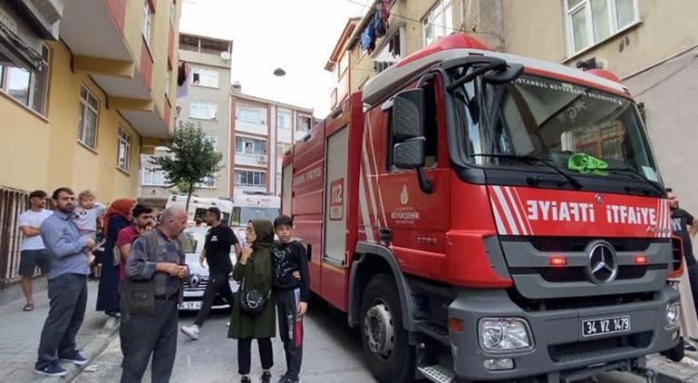 Esenler'de yangın! 2 yaşındaki çocuk hayatını kaybetti, annesi sinir krizi geçirdi