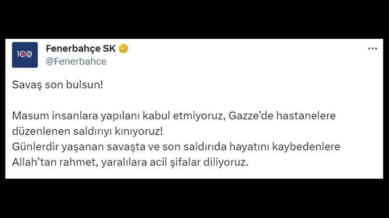 Futbol dünyasından İsrail'in Gazze'de hastanelere saldırmasına sert tepki: Bu tam bir kabus