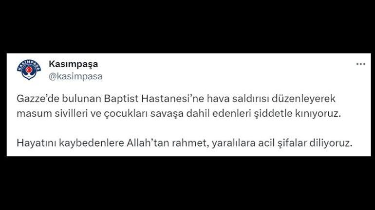 Futbol dünyasından İsrail'in Gazze'de hastanelere saldırmasına sert tepki: Bu tam bir kabus