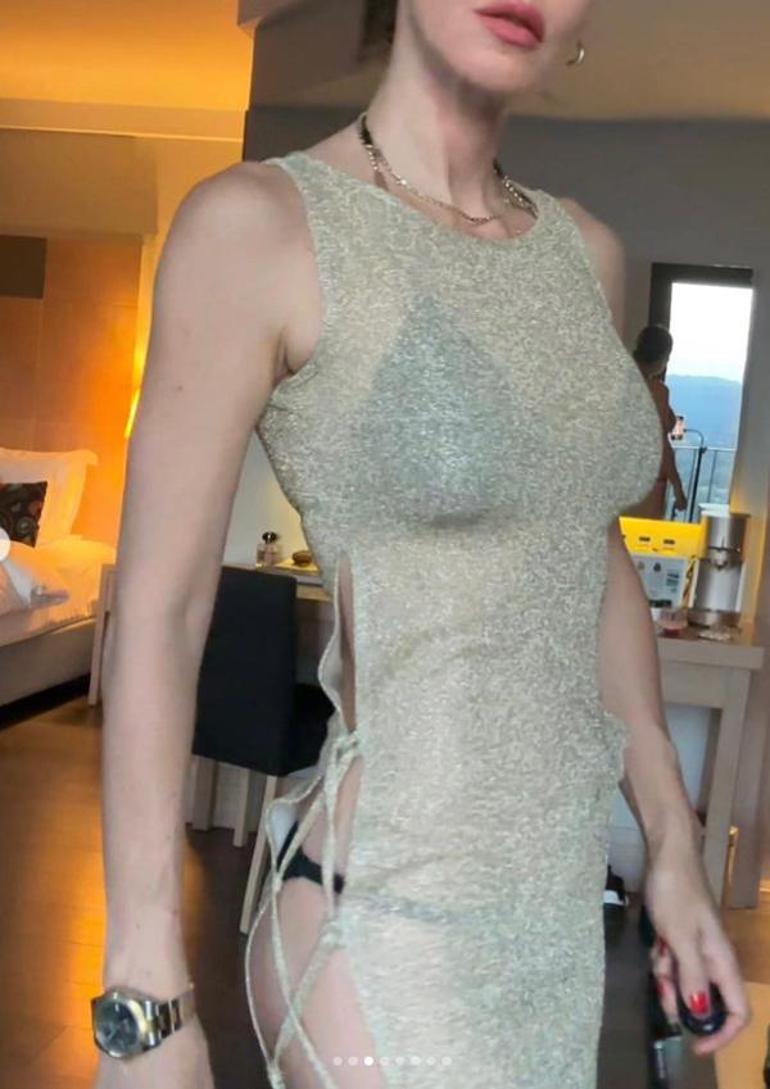 Defne Samyeli'den tatil pozları