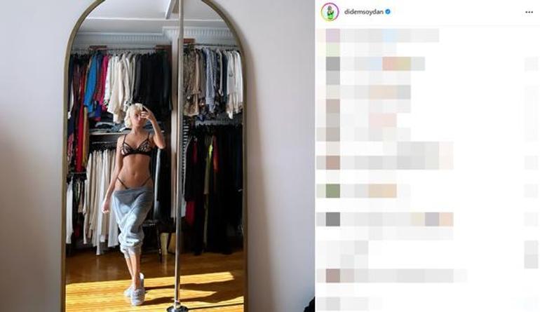 Didem Soydan'dan iddialı poz! 'Türkiye'nin tek top modeli'