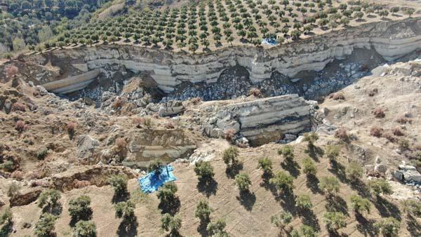 Fay ikiye böldü, tedirgin eden hasat başladı: Korkuyorum, aşağısı görünmüyor