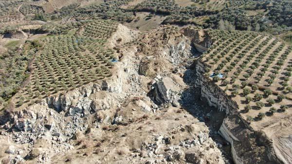 Fay ikiye böldü, tedirgin eden hasat başladı: Korkuyorum, aşağısı görünmüyor