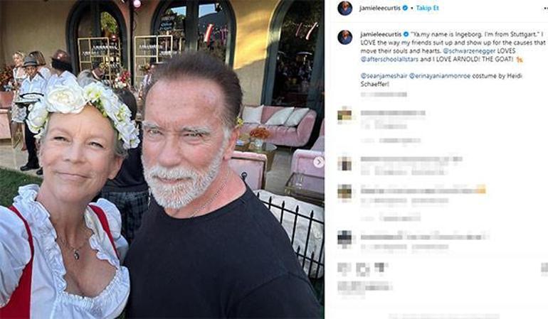 Arnold Schwarzenegger ile Jamie Lee Curtis ödüllü filmden 29 yıl sonra buluştu!