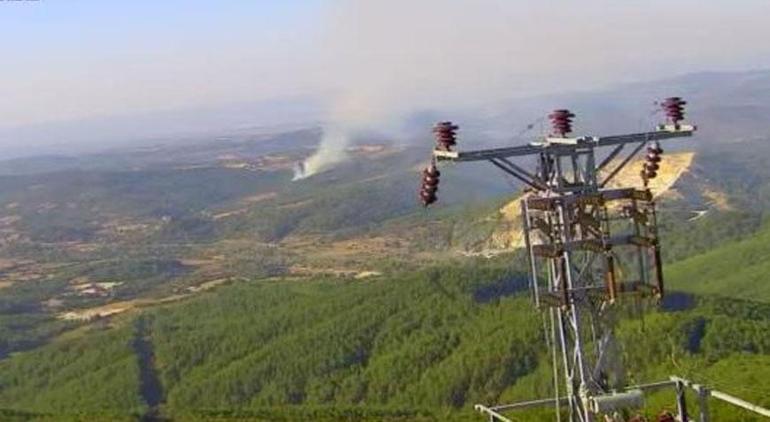 Çanakkale’de orman yangını! Ekipler müdahale ediyor