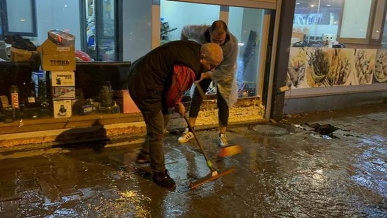 Meteoroloji'nin uyarılarının ardından Ordu'da sağanak yağış etkili oldu