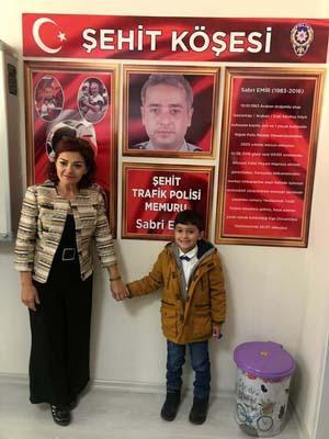 Şehit olan eşi adına dernek kurup; kadınların ve çocukların gönüllü destekçisi oldu