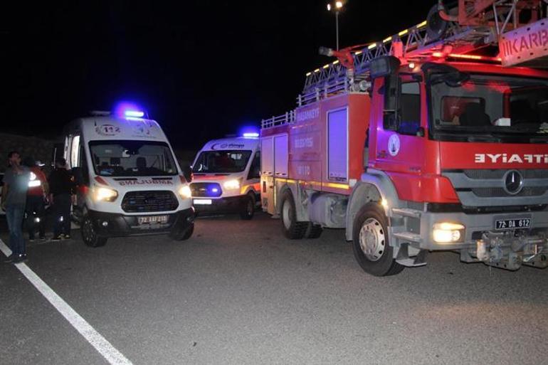 Batman-Hasankeyf karayolunda kaza! Yaralılar var