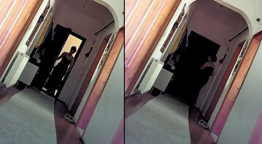 Sürekli eşyaları kaybolan aile evlerine kamera yerleştirdi! Büyük şok