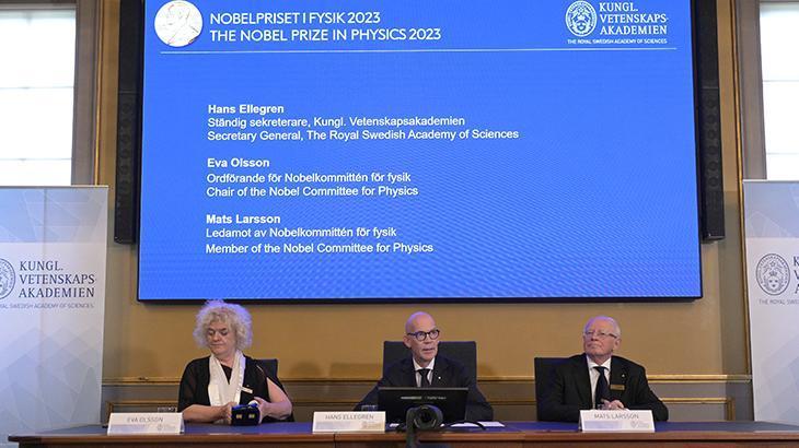Son dakika… 2023 Nobel Fizik Ödülü’nü kazanlar belli oldu