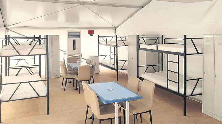 Çadırdan yurt yerine online eğitim talebi