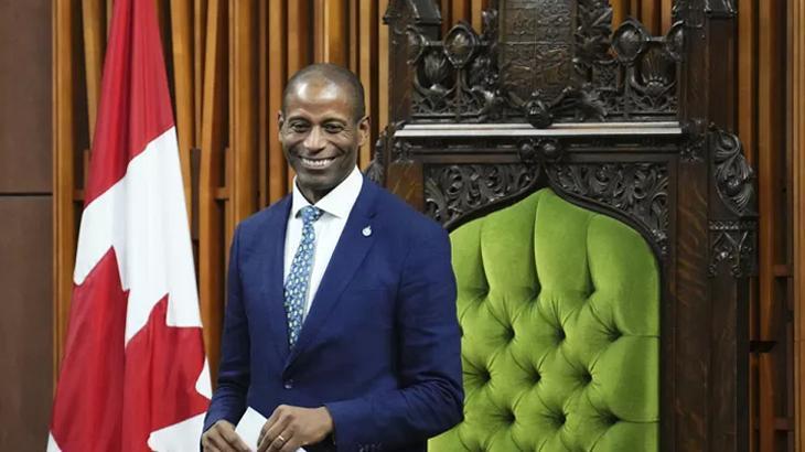 Kanada Parlamentosu’na ilk siyahi başkan