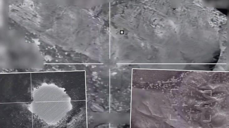 Terör hedefleri böyle vuruldu! MSB görüntüleri paylaştı