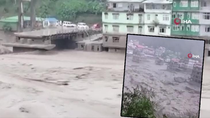 Hindistan’da sel felaketinin etkisi büyüyor! 10 ölü, 22 ölü