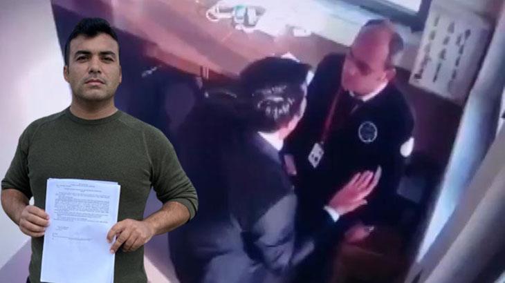 CİMER’e şikayet edilen müdür çıldırdı! Kulağındaki dikişli bölüm koptu