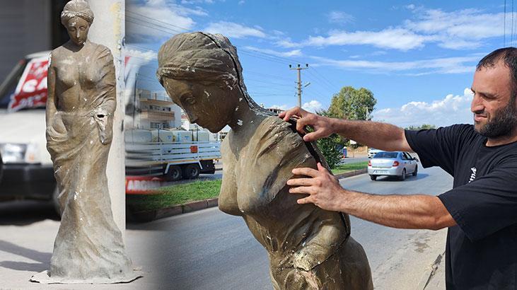 Altın Portakal Film Festivali’nin simgesi ‘Venüs’ hurdacıda bulundu